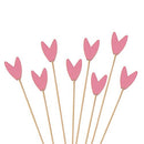 Decorative Bamboo Tulip Picks