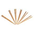twisted bamboo chopsticks pairs