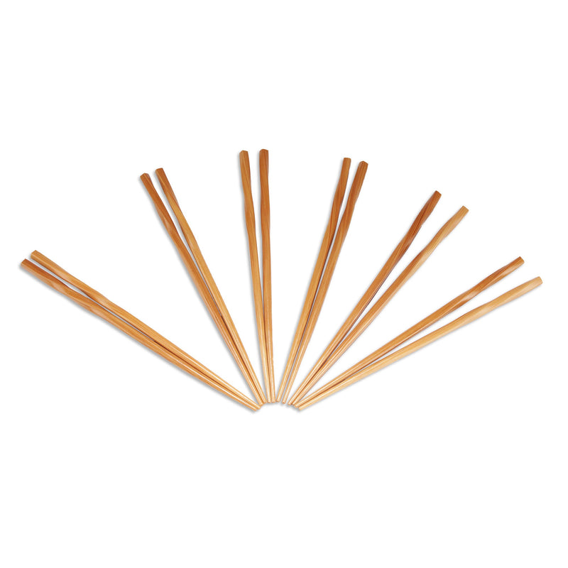 twisted bamboo chopsticks pairs