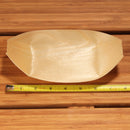 Disposable Wood Boat Food Trays - 4 Sizes