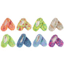 womens fuzzy multicolor slippers