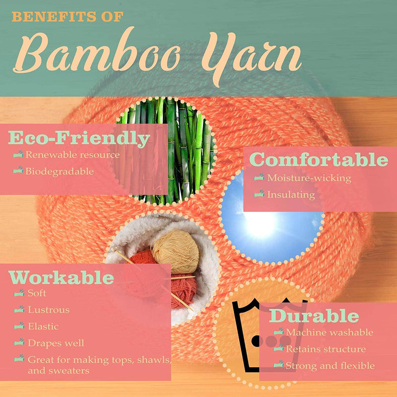 yarn material information bamboo
