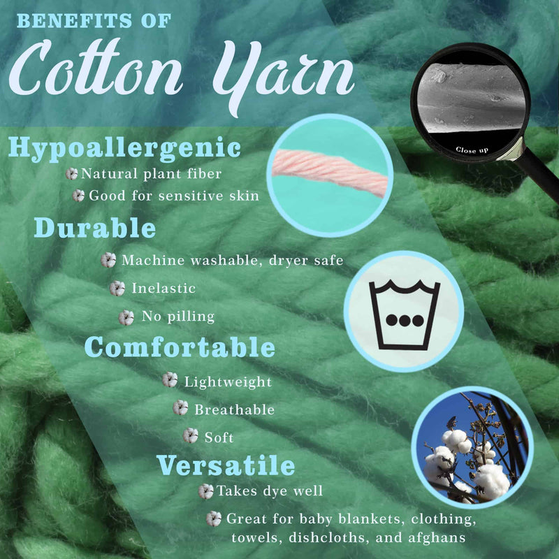 the benefits of knitting with cotton yarn