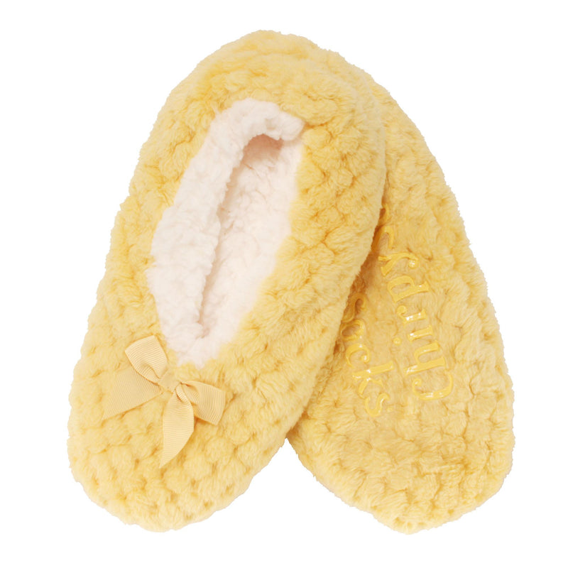 Adult Super Soft Warm Cozy Fuzzy Soft Touch Slippers Non-Slip Lined Socks, 1 Pair
