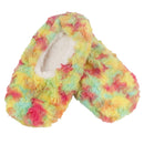 Adult Women's Fuzzy Multicolour Slippers Non-Slip Socks, 1 Pair